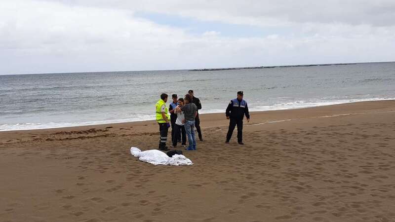 Imagen de archivo de un ahogado en una playa teldense (Foto TA)